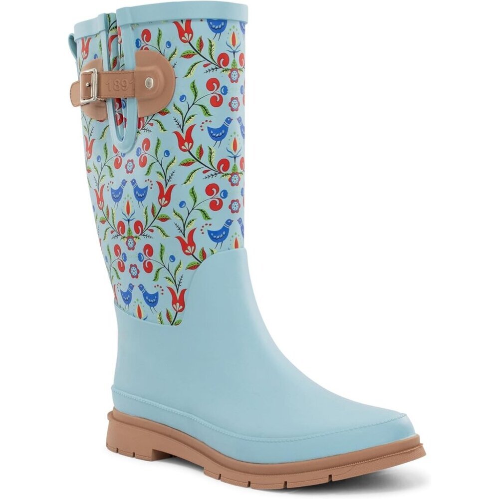 〽️Women's Nordic Western Chief Tall Waterproof Rain Outdoor Gardening Boots